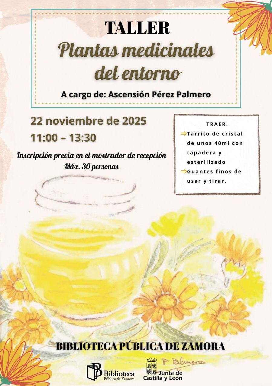 Taller de plantas medicinales del entorno