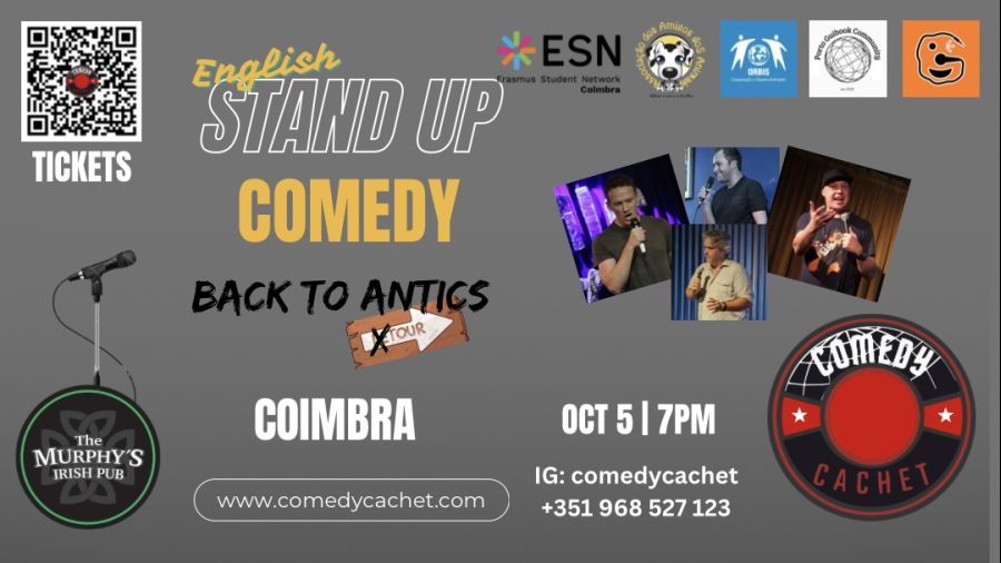 Stand Up Comedy - BACK TO ANTICS TOUR - Live in Coimbra