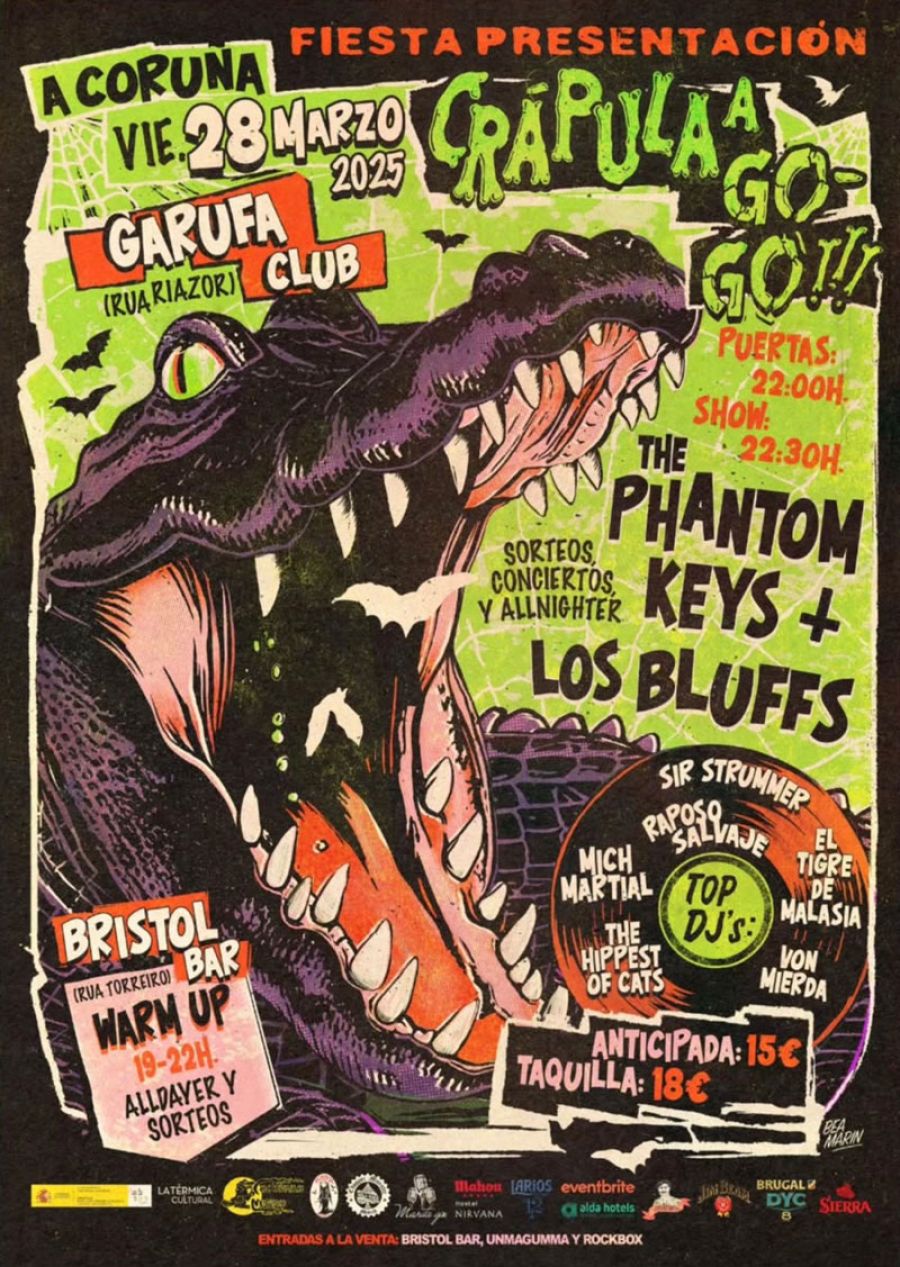 FIESTA PRESENTACIÓN (A Coruña) | Crápula A Go-Go 2025