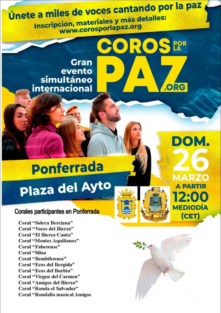 CONCIERTO | Coros por la Paz