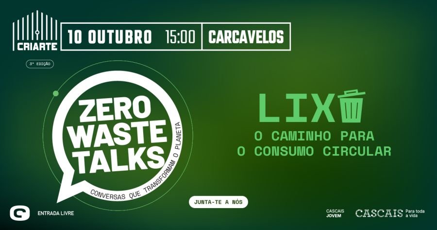 Zero Waste Talks 2026 | 3ª Edição - Lixo: O caminho para o consumo circular