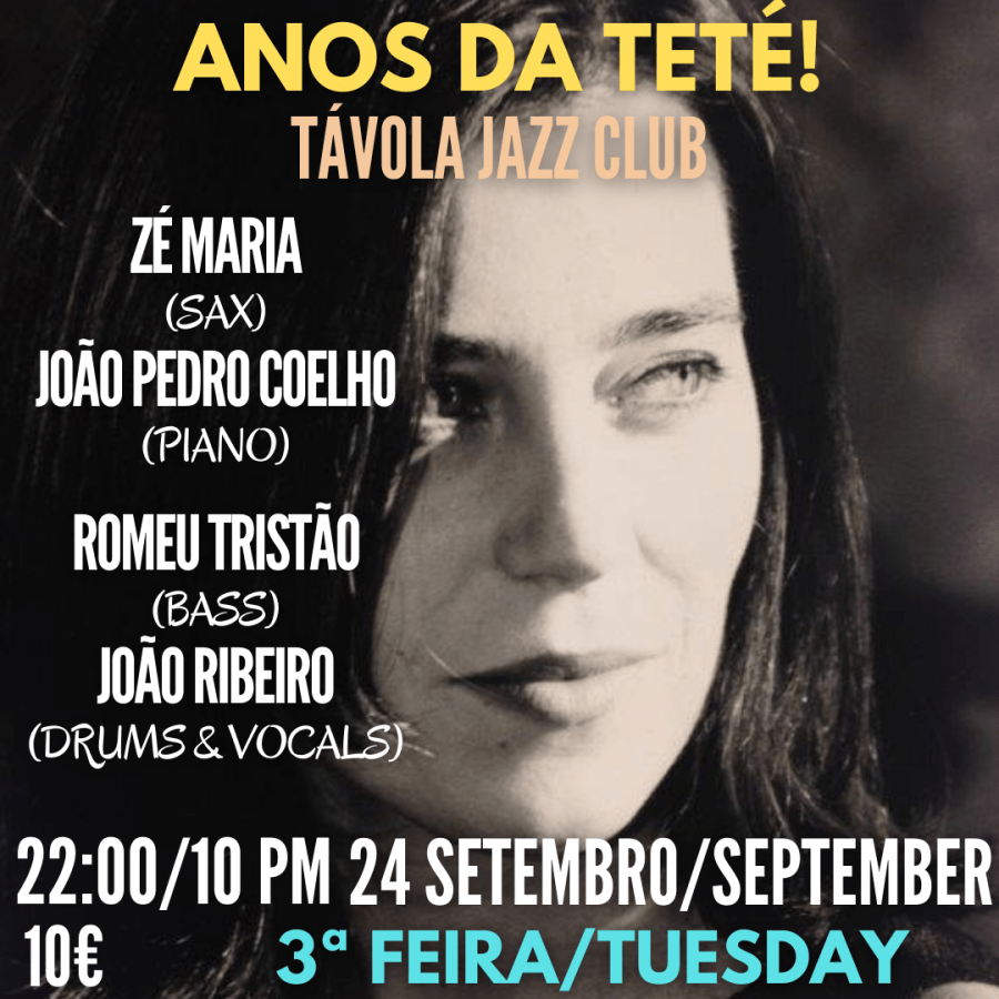 Live Jazz no Távola Jazz Club - 'Anos da Teté'