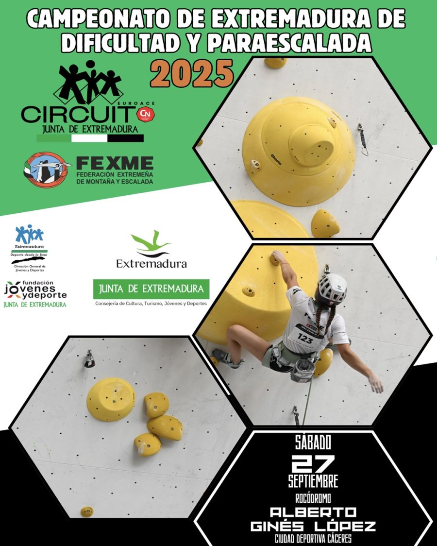 Campeonato de Extremadura de Dificultad y Paraescalada