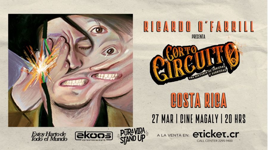 Show Corto Circuito, Ricardo O´Farrill. Stand Up Comedy