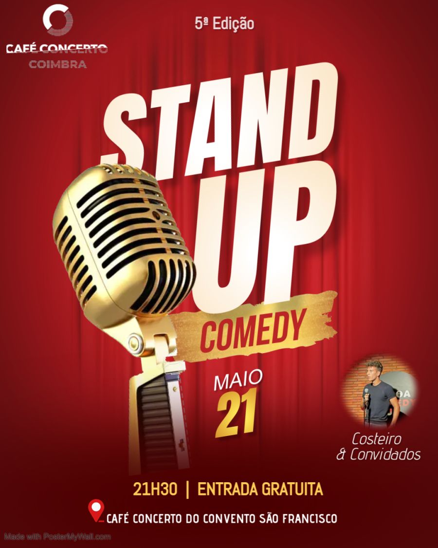 STANDUP COMEDY | Café Concerto Coimbra (5ª Edição)