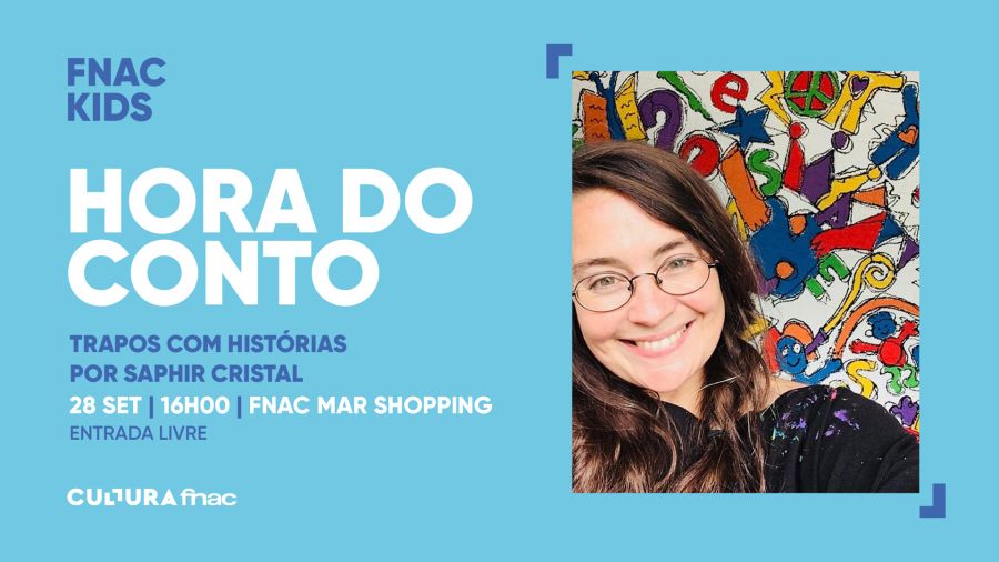  HORA DO CONTO - TRAPOS COM HISTÓRIAS POR SAPHIR CRISTAL