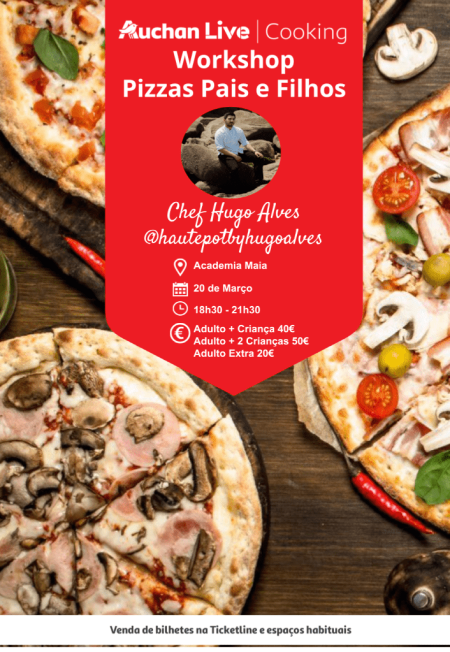Workshop Pizzas Pais e Filhos