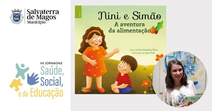 Apresentação do livro infantil 'Nini e Simão - A aventura da Alimentação'