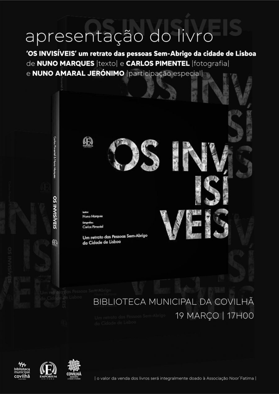 Apresentação do livro 'Os invisíveis' de Nuno Marques e Carlos Pimentel