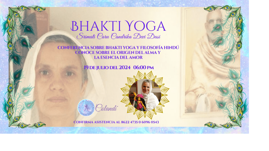 Conferencia de Bhakti Yoga y Filosofía Hindú