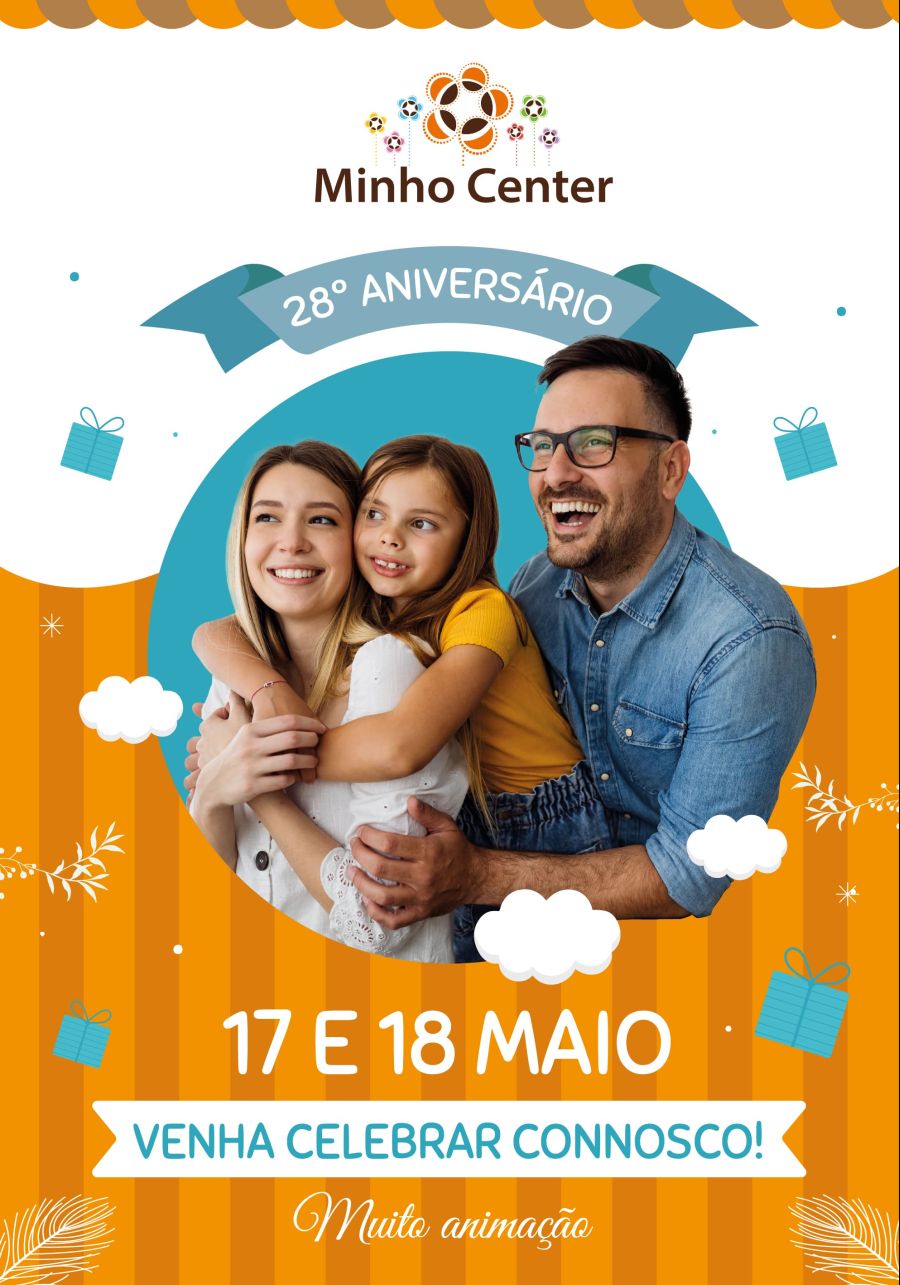 Minho Center comemora 28º aniversário com dois dias especiais