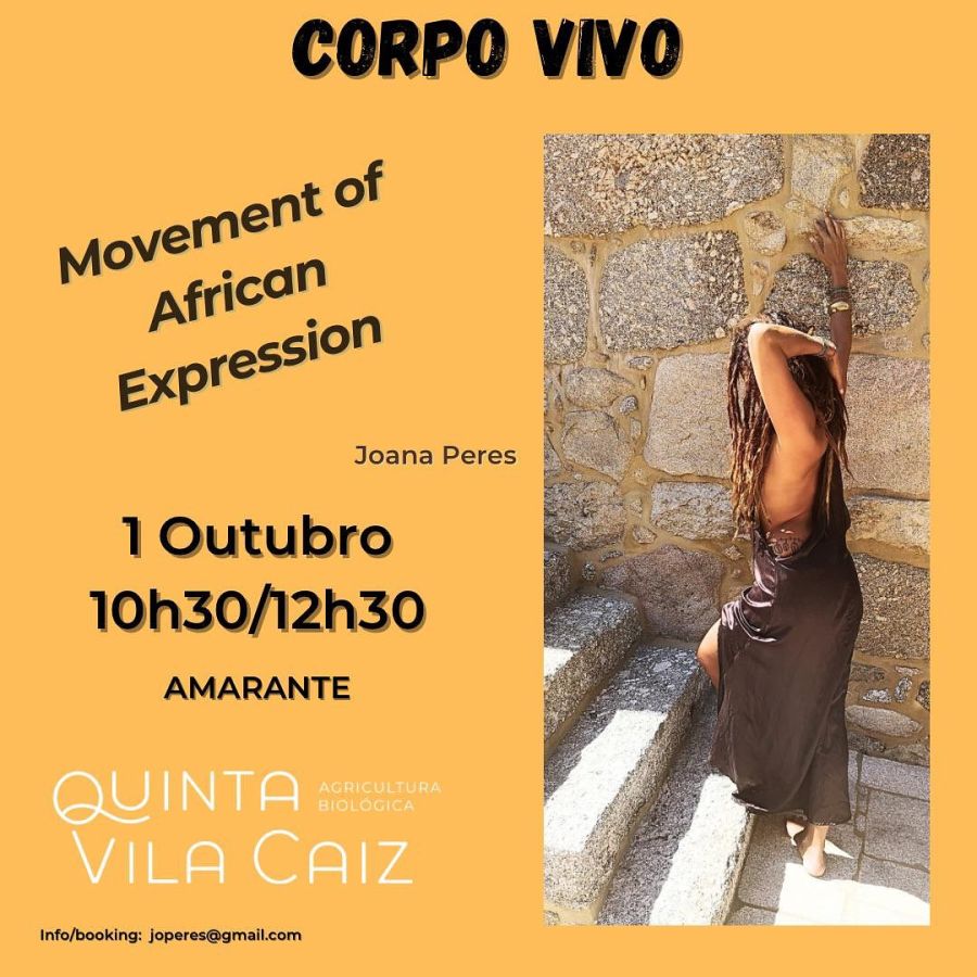 Corpo Vivo - workshop segundo o método Movement of African Expression