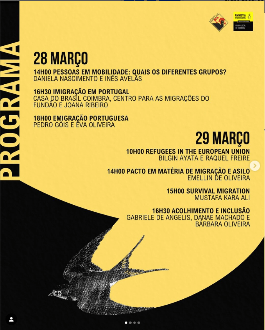 Survival Migration Talk with Mustafa Karaali (Migração de Sobrevivência com Mustafa Kara Ali)