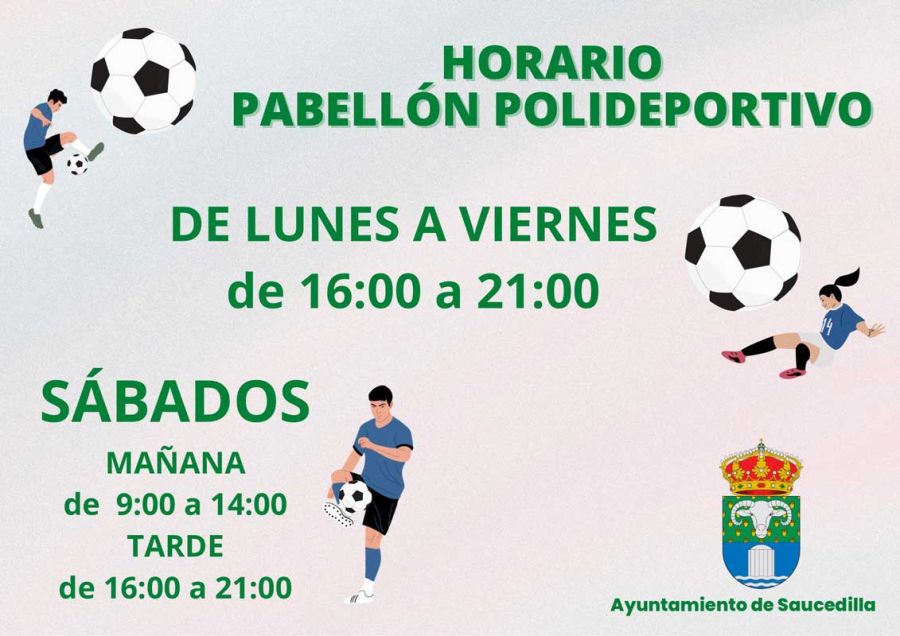 Pabellón Polideportivo | HORARIOS