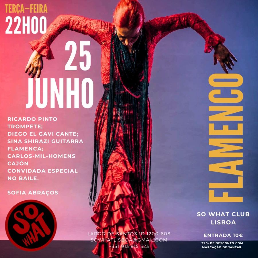 So What club apresenta , Flamenco com baile 