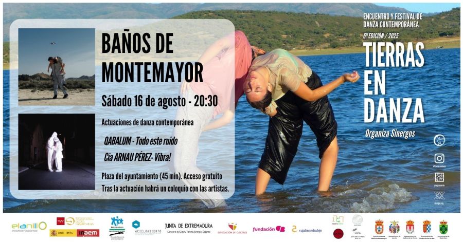 Actuaciones de danza contemporánea en Baños de Montemayor - Tierras en danza
