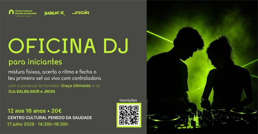 Oficina de DJ para iniciantes   