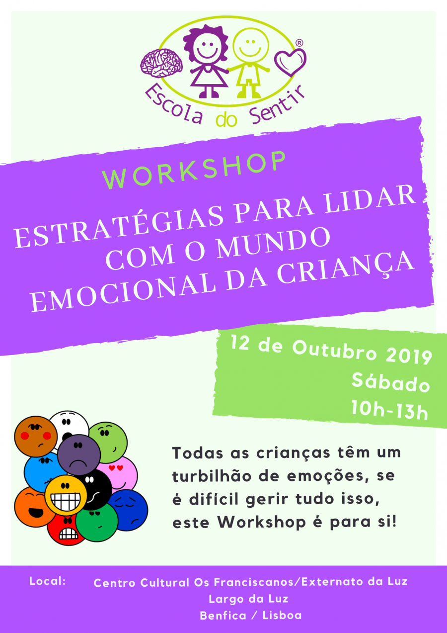Workshop 'Estratégias para lidar com o Mundo Emocional da Criança'