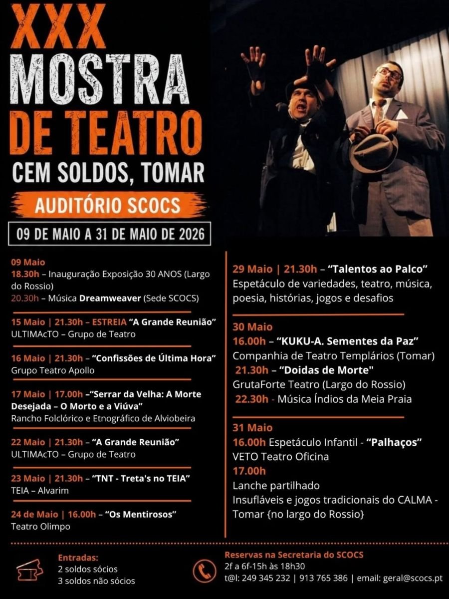 Espetáculo 'TNT - treta`s no teia'