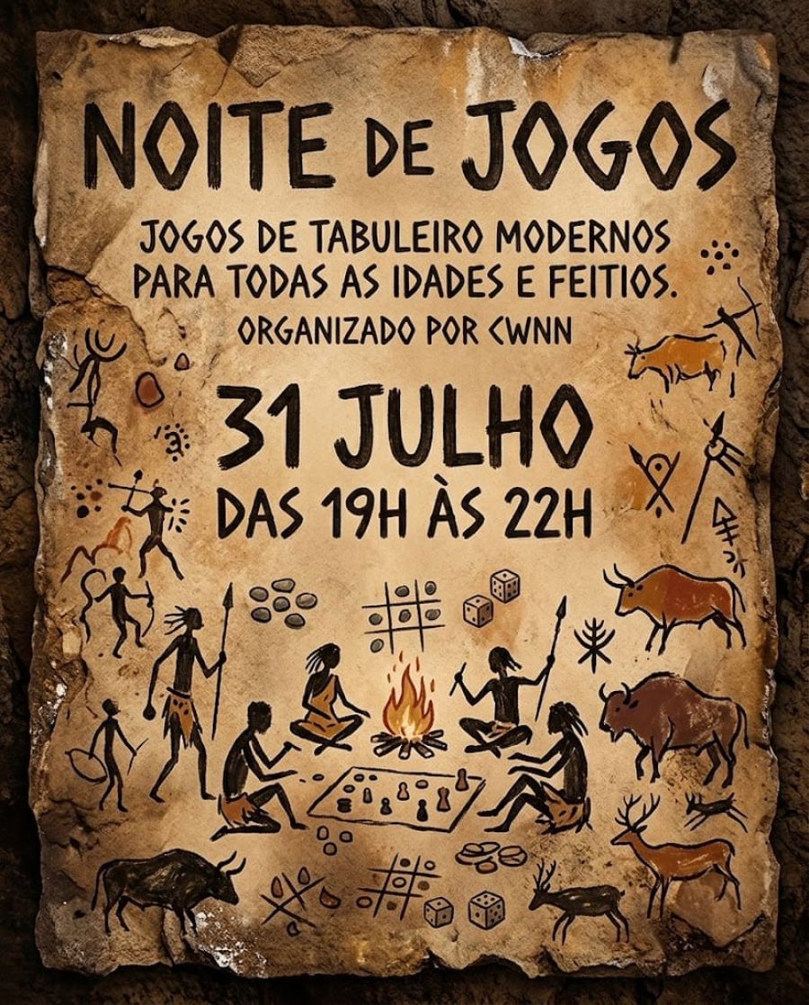 Noite de jogos no café / boardgame night