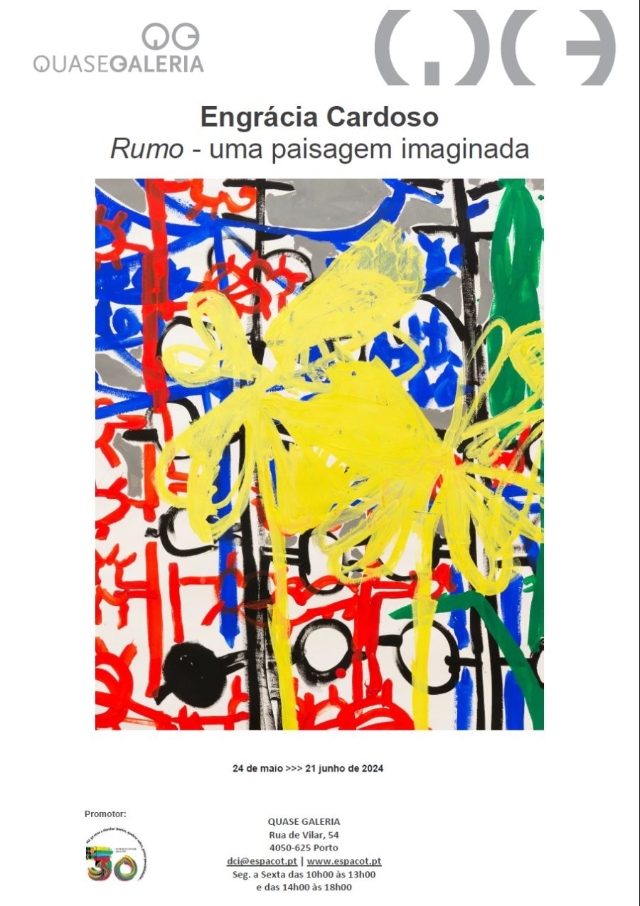 Exposição 'Rumo - uma paisagem imaginada' da artista Engrácia Cardoso 