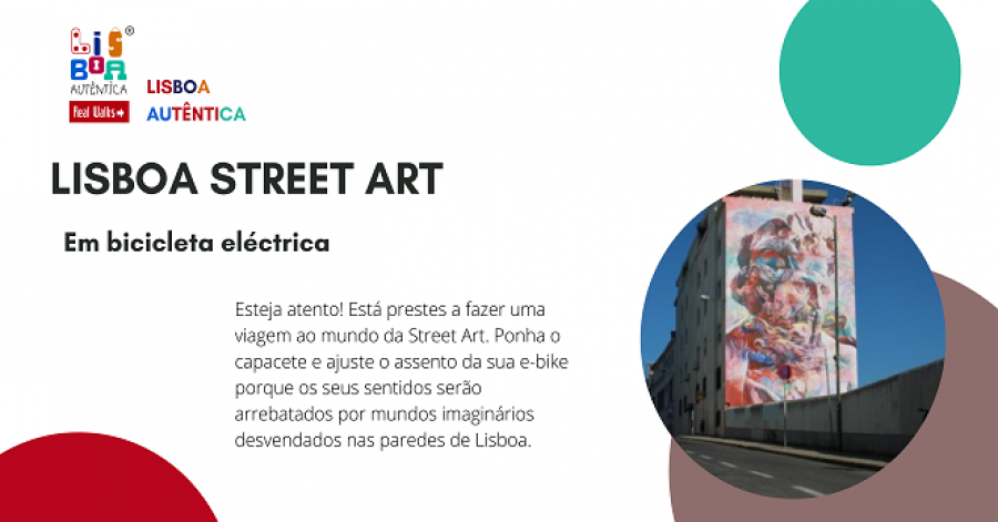 VISITA GUIADA bicicleta eléctrica - Lisboa Street Art