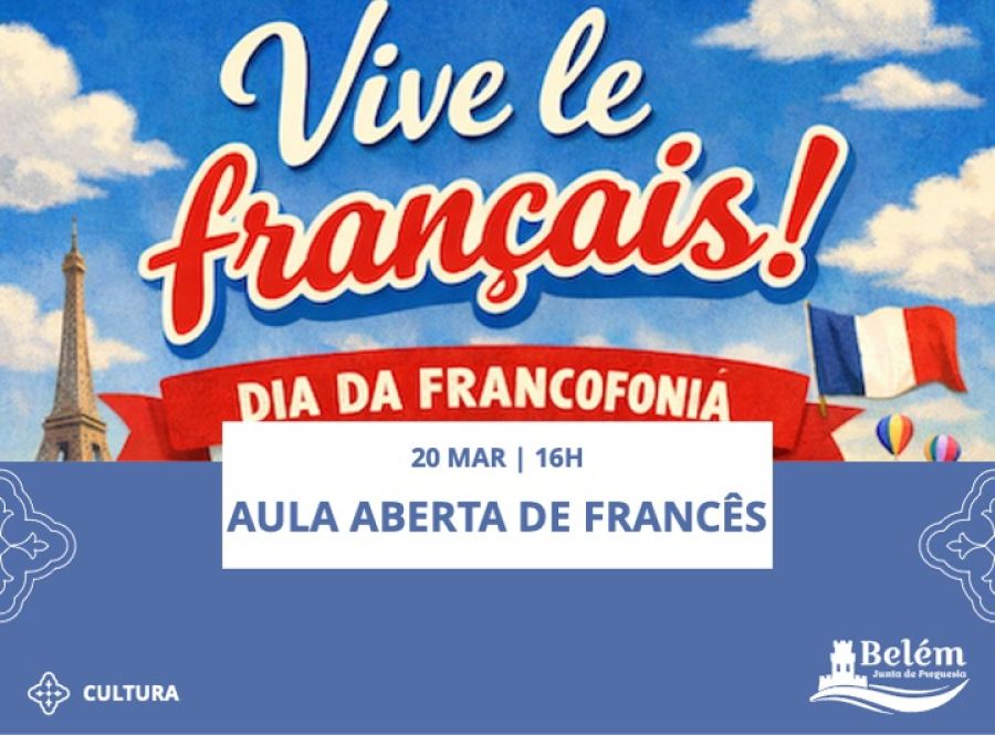 Aula de Francês e Cultura Francesa - Grátis