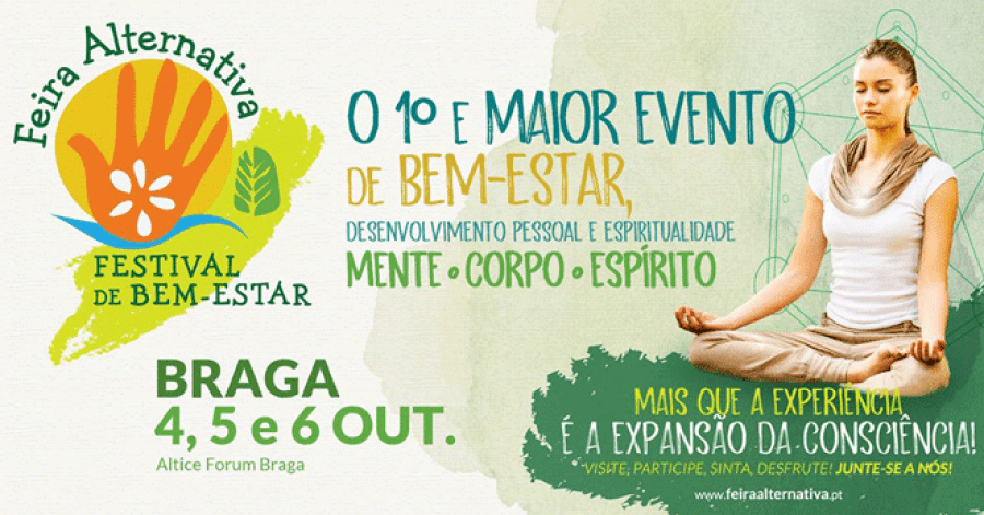 Feira Alternativa - Festival de Bem-estar Braga 2019