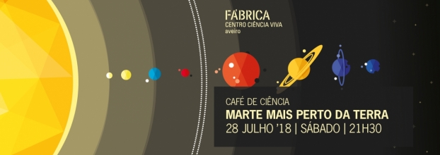 Café de Ciência 'Marte mais perto da Terra'