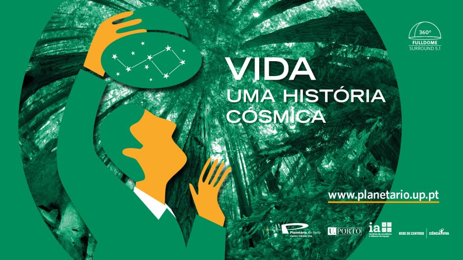 Vida: uma História Cósmica – sessão imersiva de planetário