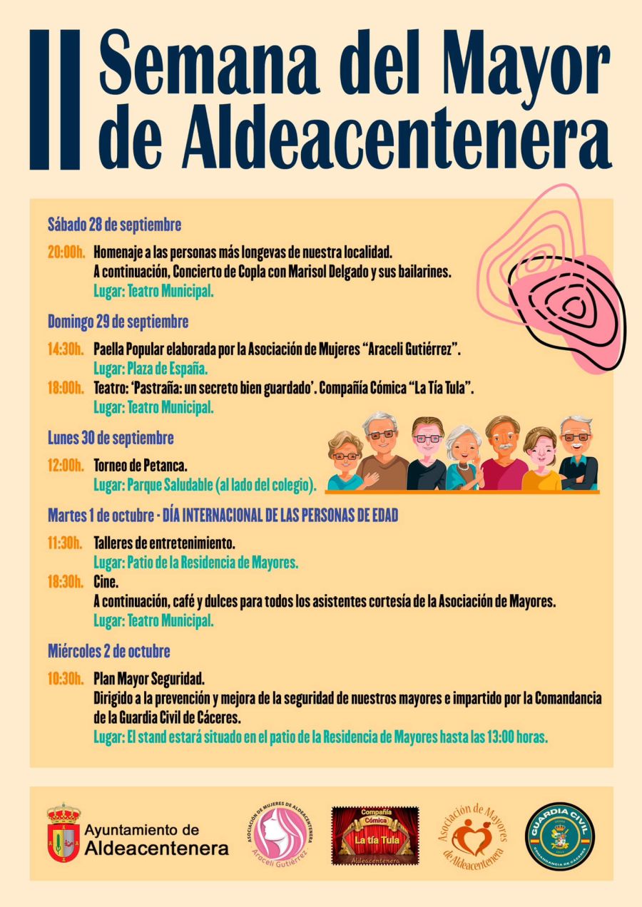 II SEMANA INTERNACIONAL DE LAS PERSONAS DE EDAD