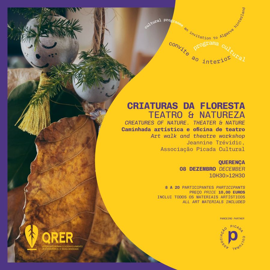 Oficina 'Teatro & Natureza' - Criaturas da Floresta (em Querença)