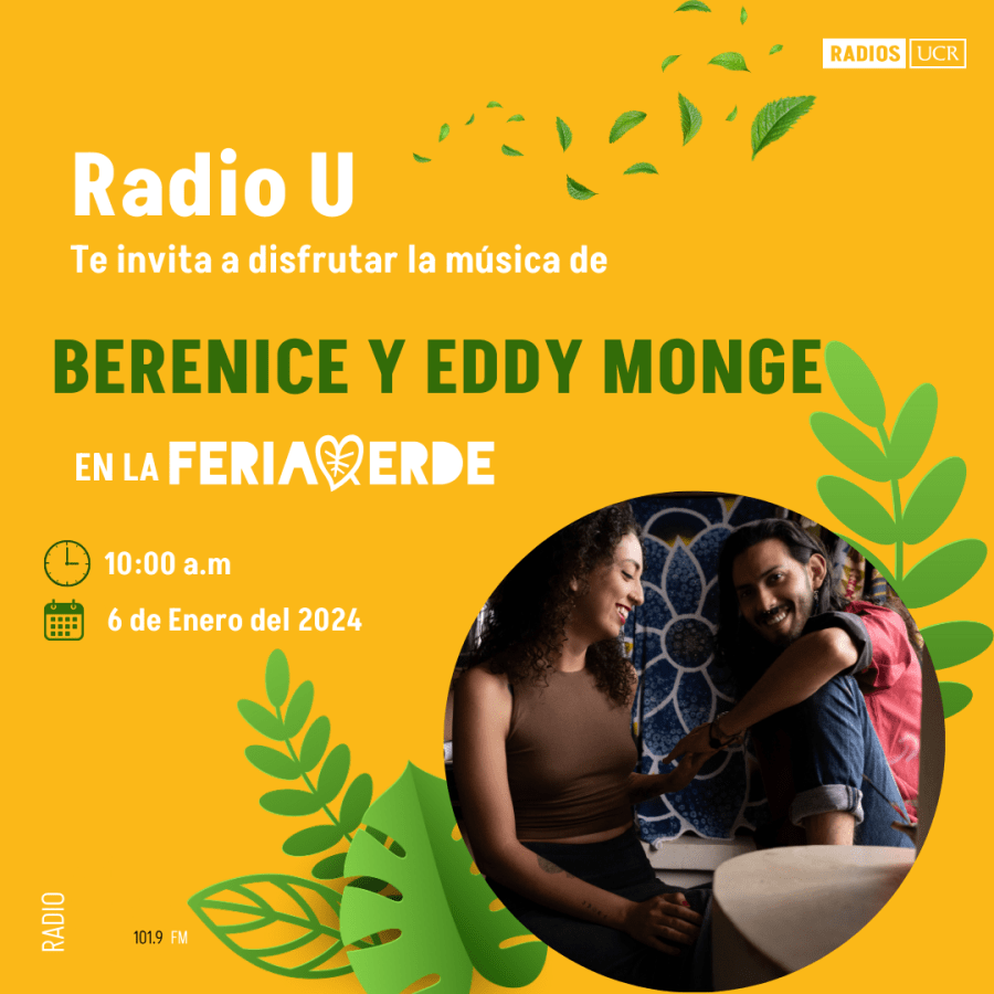 Música en Feria Verde: Berenice y Eddy Monge