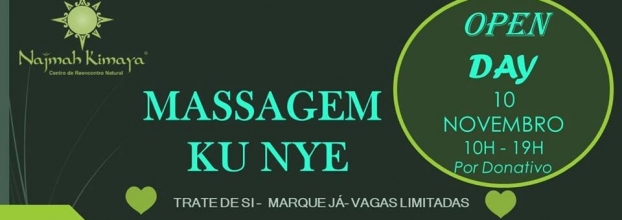 Open Day Massagem Ku Nye por Donativo Consciente