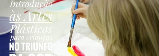 Introdução às Artes Plásticas para crianças: aula experimental