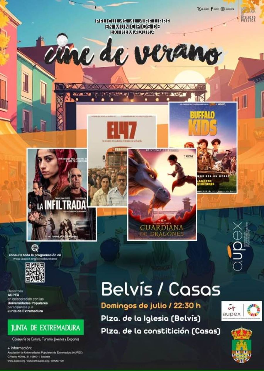 Cine de verano 2025 | Belvís de Monroy