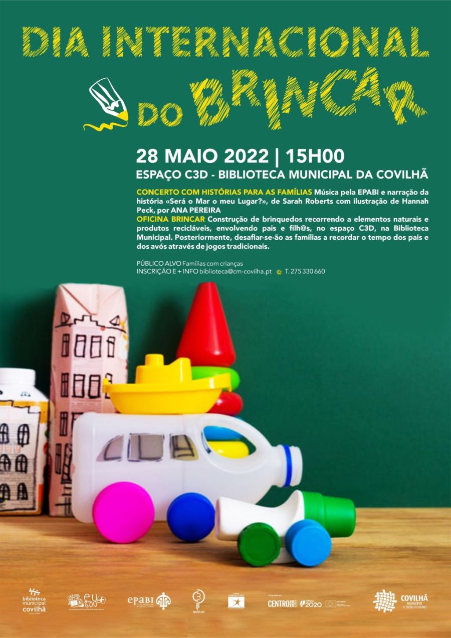 Dia Internacional do Brincar no Makerspace da Covilhã