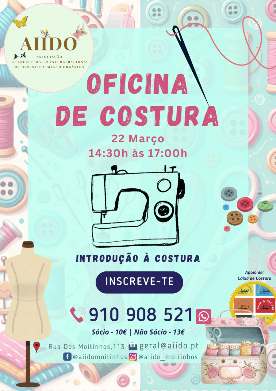 Introdução à Costura na AiiDO