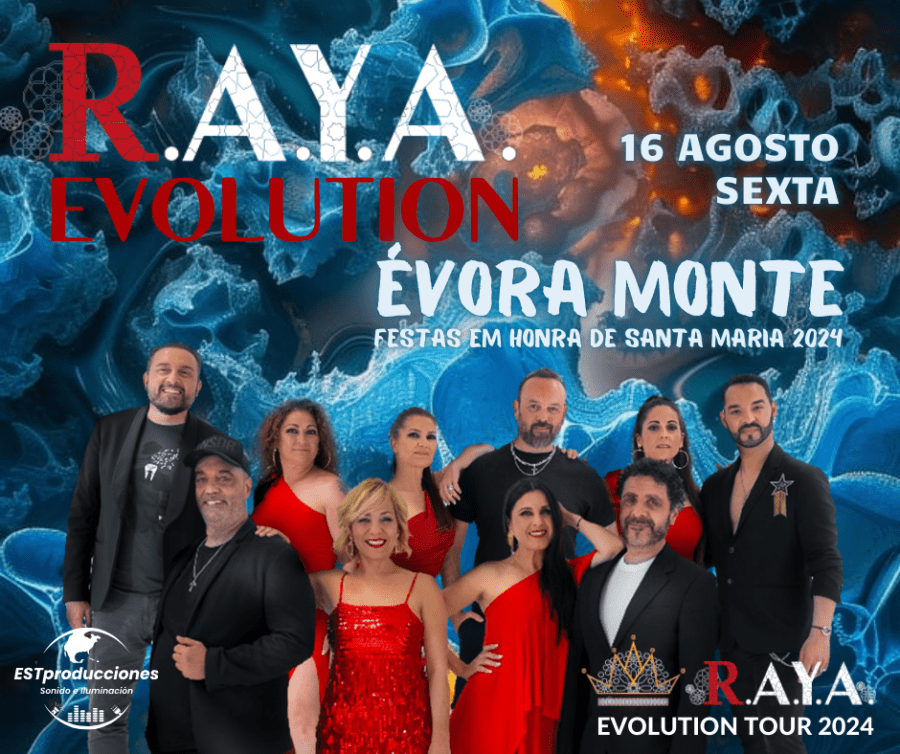 Concerto R.A.Y.A. / RAYA EVOLUTION - ÉVORA MONTE - 16 AGOSTO 2024