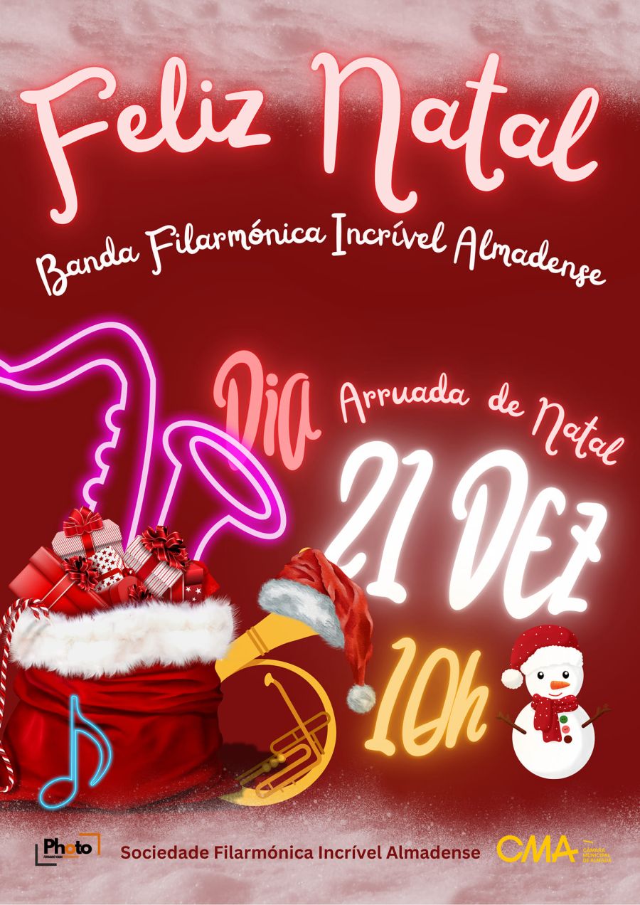 ARRUADA DE NATAL - BANDA FILARMÓNICA da INCRÍVEL ALMADENSE