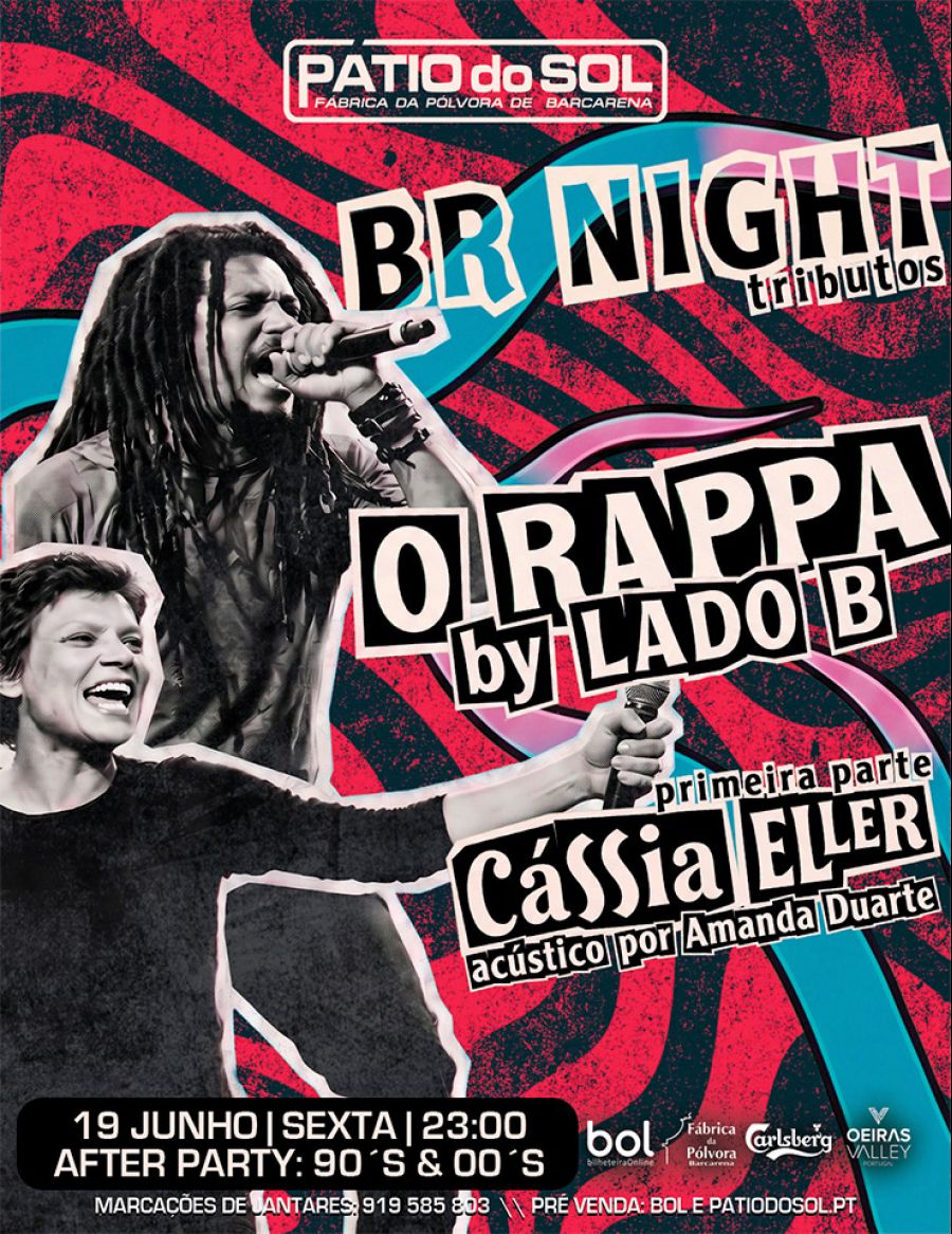 Rock, reggae e futebol: Festa BR NIGHT promete animar a noite da Grande Lisboa já esta sexta-feira