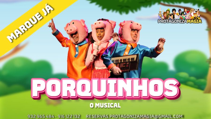 Os três Porquinhos em Coimbra 