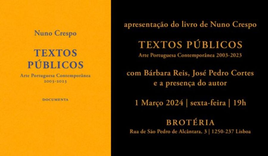 Textos Públicos – Arte Portuguesa Contemporânea 2003-2023
