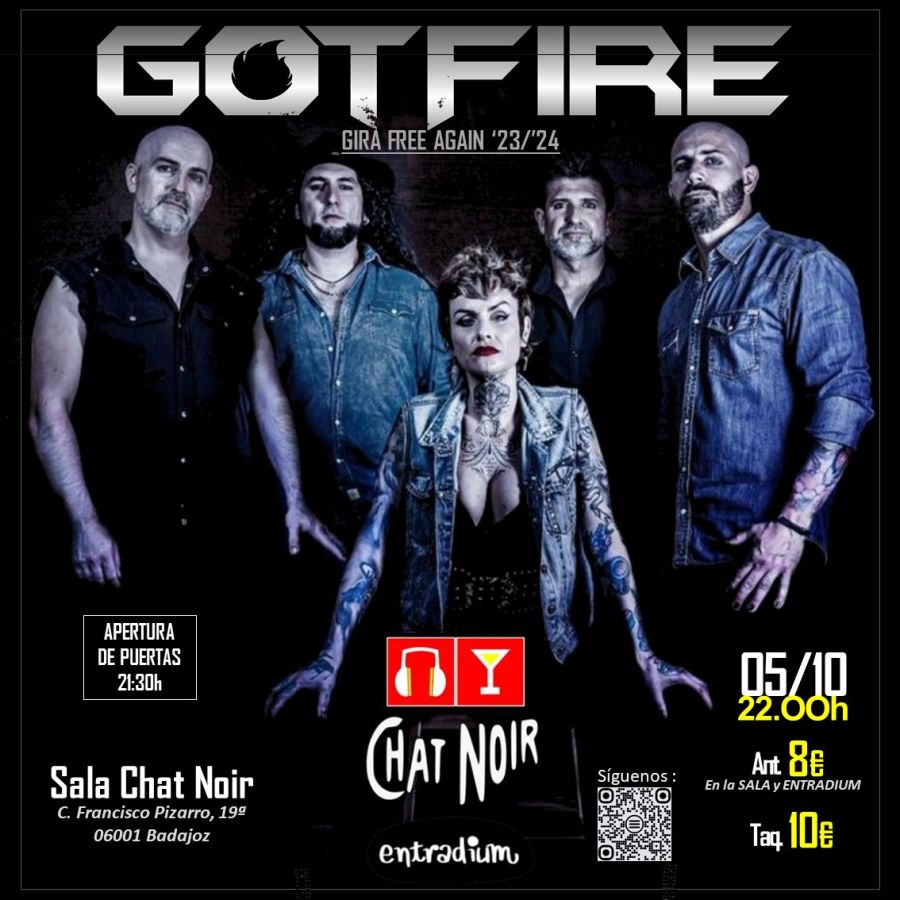 Gotfire en Badajoz 