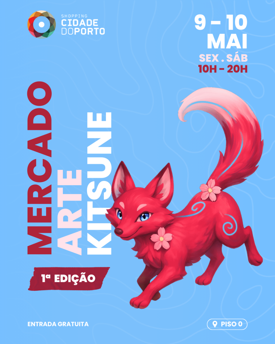 Shopping Cidade do Porto acolhe primeira edição do Mercado Kitsune
