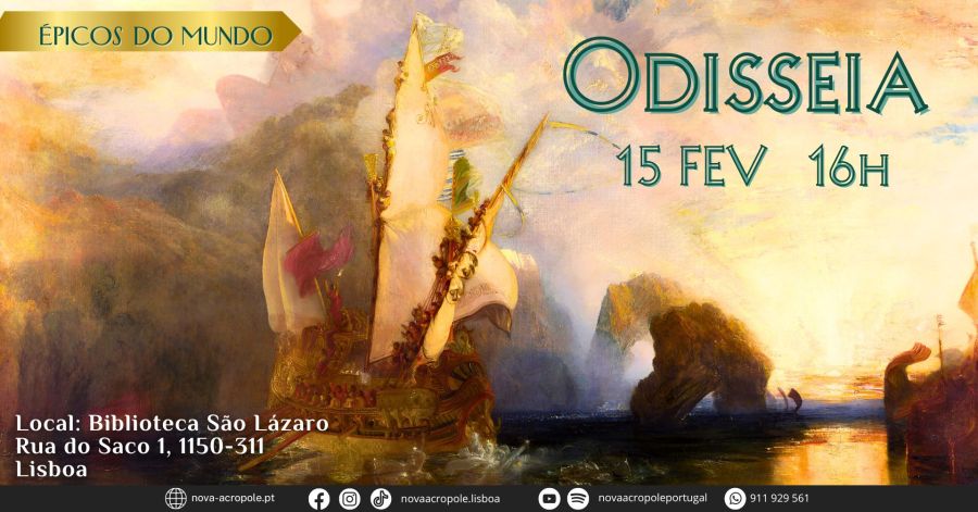 Matiné Filosófica | Ciclo Épicos do Mundo - 'Odisseia'