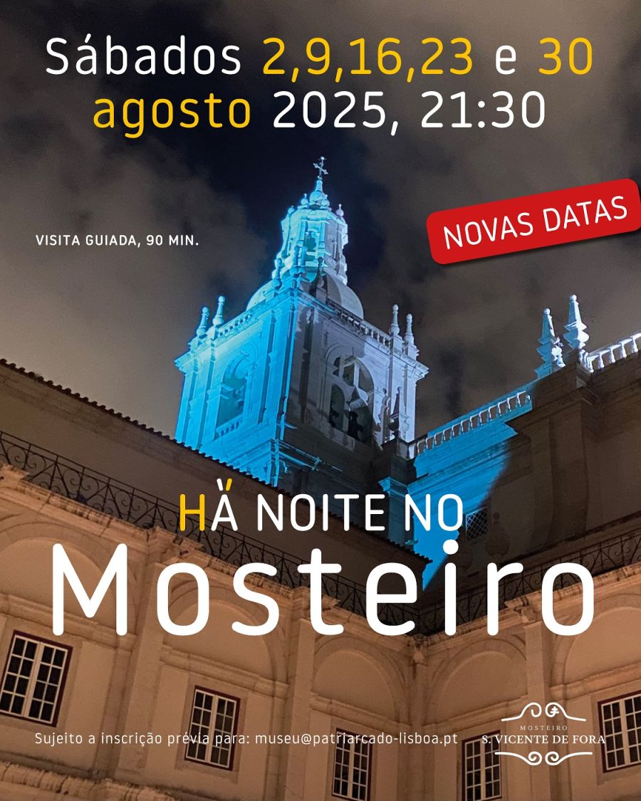(H)á noite no Mosteiro' - Visitas guiadas noturnas
