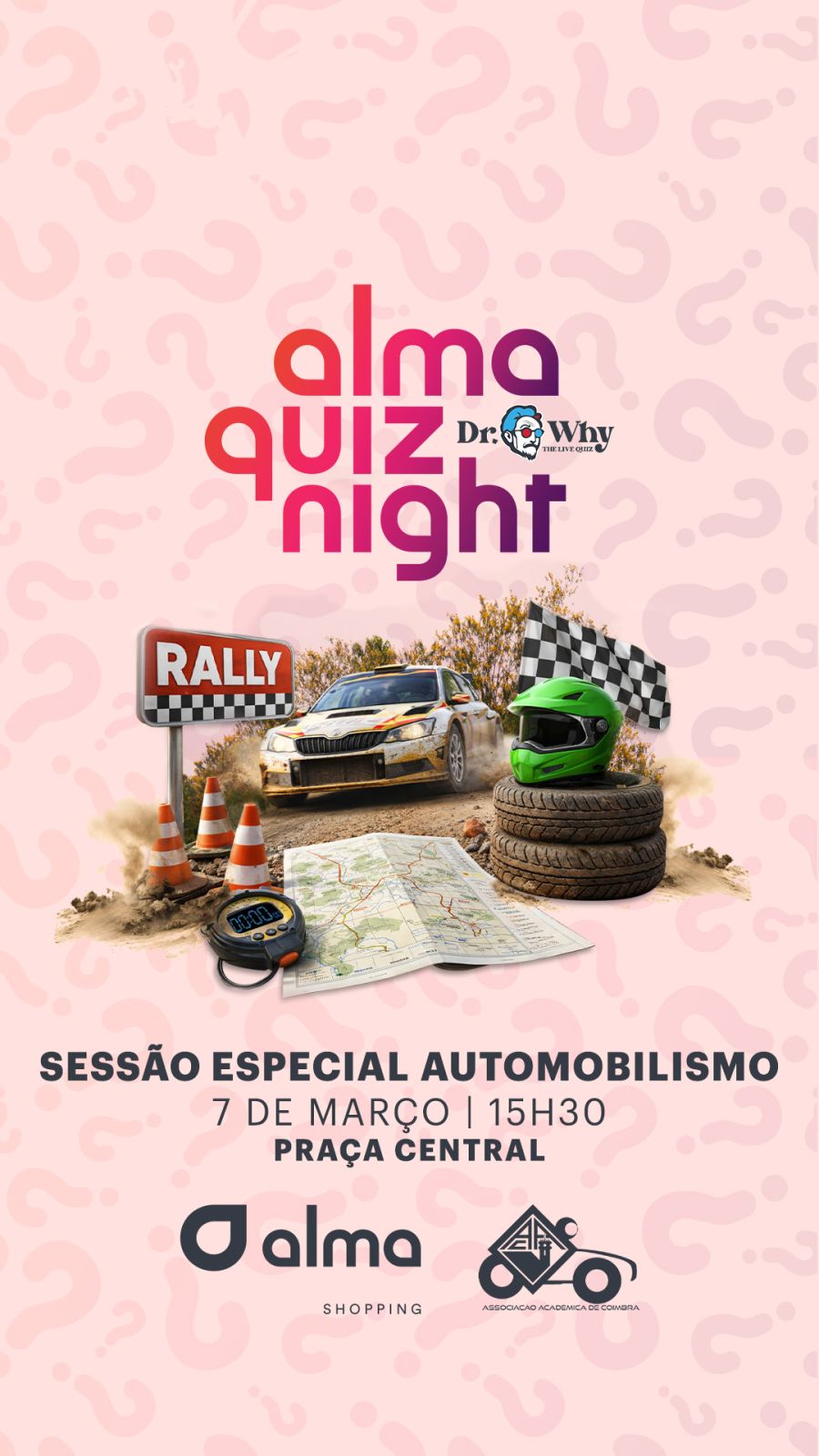 ALMA SHOPPING TRANSFORMA-SE NO EPICENTRO DO DESPORTO MOTORIZADO, QUIZZ DR.WHY
