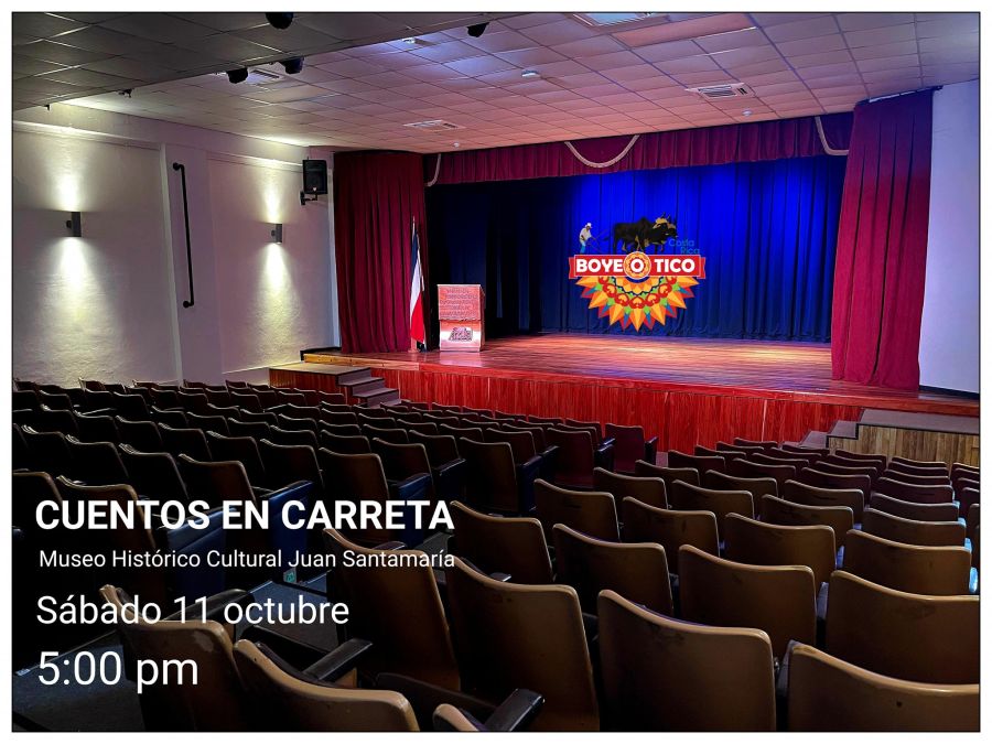 Presentación del libro “Cuentos en Carreta” - Museo Juan Santamaría