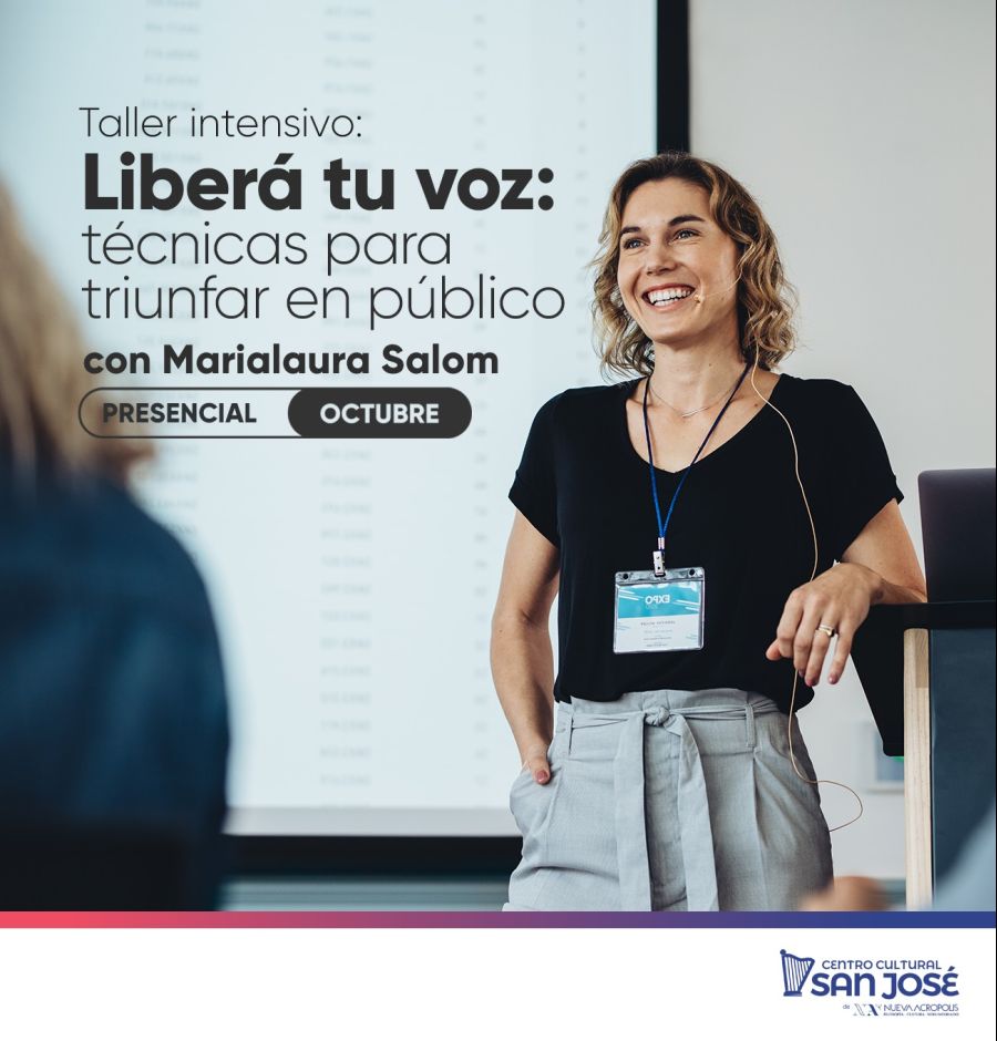 Taller Intensivo. Técnicas para hablar en público